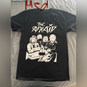Medium The Afraid band shirt
